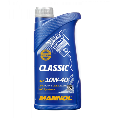 Моторное масло MANNOL Classic 10W40 SN/CH-4 1L