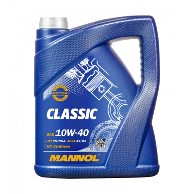 Моторное масло MANNOL Classic 10W40 SN/CH-4  5L