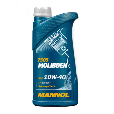 Моторное масло MANNOL Molibden 10W40 SL/CF 1L