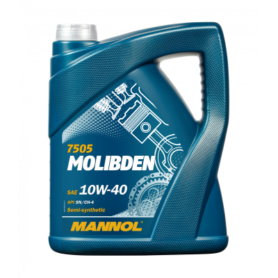 Моторное масло MANNOL Molibden 10W40 SL/CF 5L