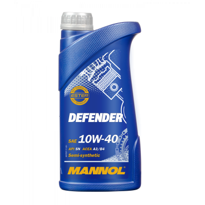 Моторное масло MANNOL Defender 10W40 SN 1L