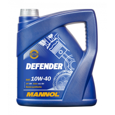 Моторное масло MANNOL Defender 10W40 SN 4L