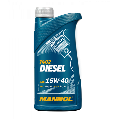 Моторное масло MANNOL Diesel 15W40 CH-4/SL 1L