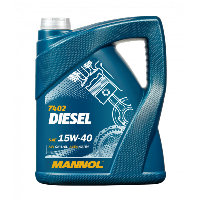 Моторное масло MANNOL Diesel 15W40 CH-4/SL 5L