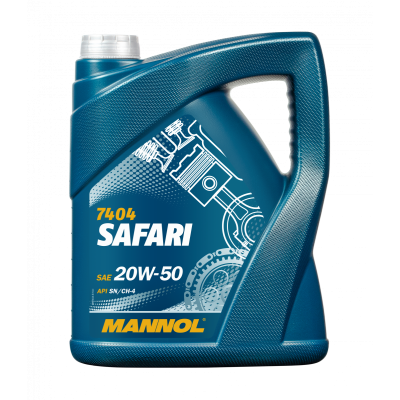 Моторное масло MANNOL Safari 20W50 SN/CH-4 5L