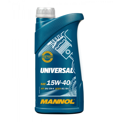 Моторное масло MANNOL Universal 15W40 SN/CH-4 1L