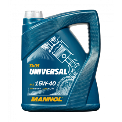 Моторное масло MANNOL Universal 15W40 SN/CH-4 5L