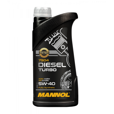 Моторное масло MANNOL Diesel Turbo 5W40 CI-4/SN 1L