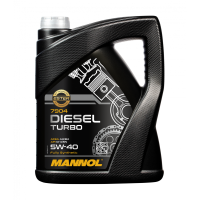 Моторное масло MANNOL Diesel Turbo 5W40 CI-4/SN 5L