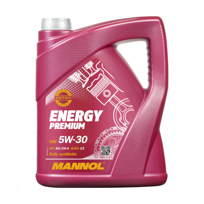 Моторное масло MANNOL Energy Premium 5W30 SN/CH-4 C3 5L