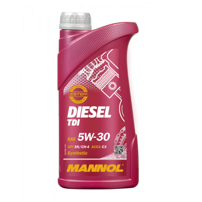 Моторное масло MANNOL Diesel TDI 5W30 CH-4/SN 1L