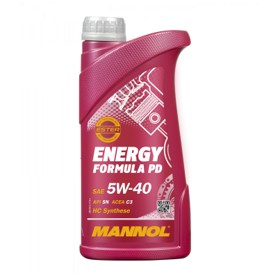 Моторное масло MANNOL Energy Formula PD 5W40 SN/CH-4 C3  1L