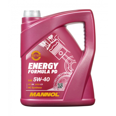 Моторное масло MANNOL Energy Formula PD 5W40 SN/CH-4 C3  5L