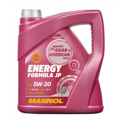 Моторное масло MANNOL Energy Formula JP 5W30 SN 4L