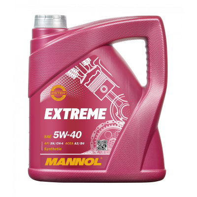 Моторное масло MANNOL Extreme 5W40 SN/CH-4 4L