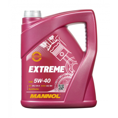 Моторное масло MANNOL Extreme 5W40 SN/CH-4 5L