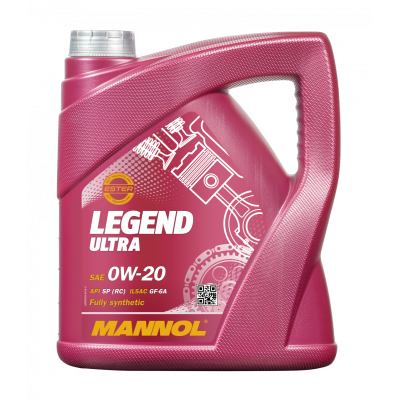 Моторное масло MANNOL Legend Ultra 0W20 SN(RC) 4L