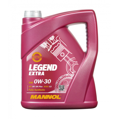 Моторное масло MANNOL Legend Extra 0W30 SN 5L